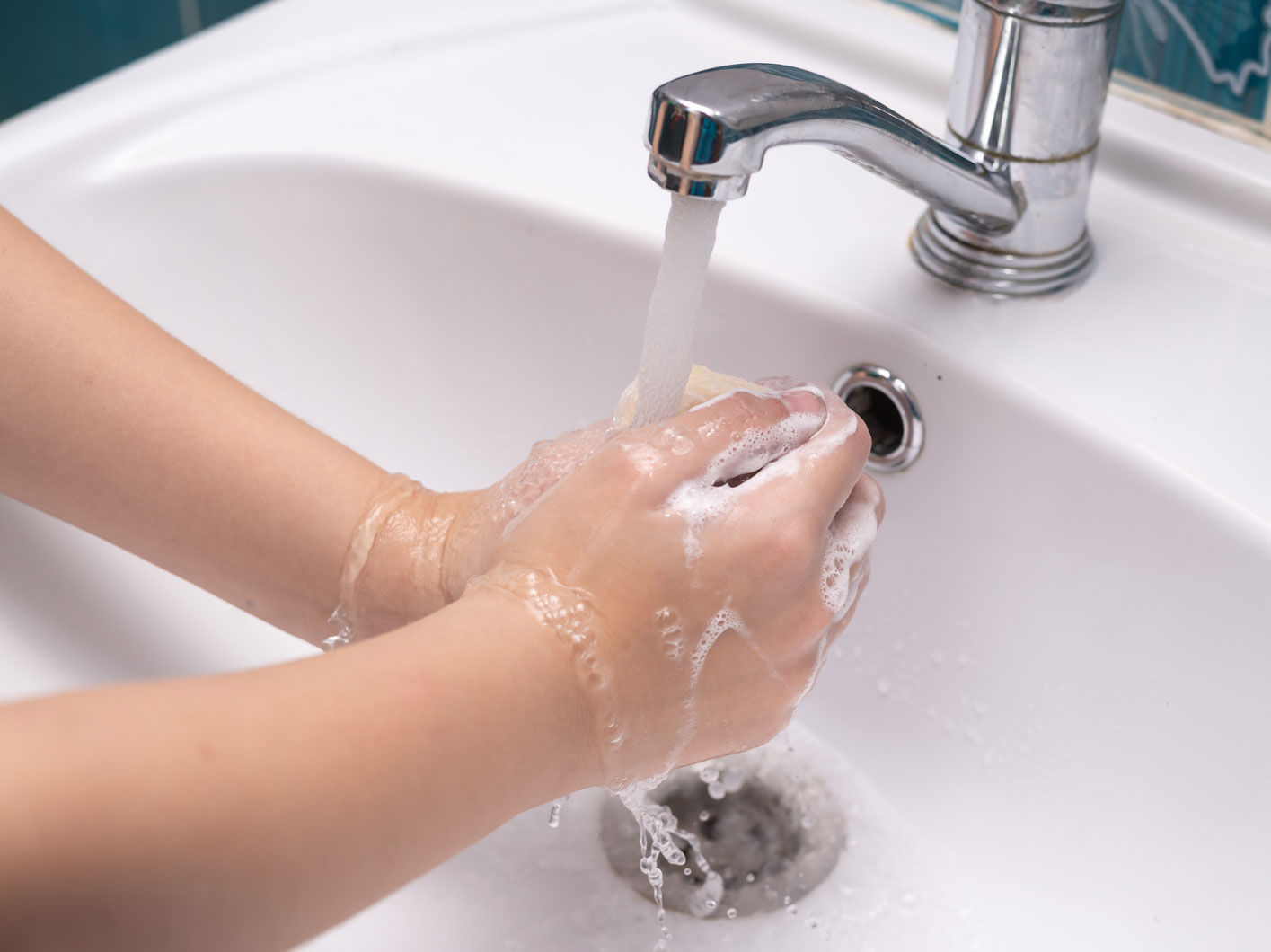 Person Washing Hands 1